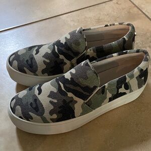 Steve Madden Camouflage Slip-On Sneakers